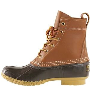 The Original LL Bean Boot. Size 8. Tan/Brown.